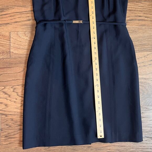 Ellen Tracy Sleeveless Sheath‎ Dress Black Office Career Work Party - Picture 6 of 9